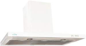 Каминная вытяжка Elikor Квадра 90П-650-К3Д белый