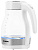 Чайник Hyundai HYK-G3802 1.7л 2200Вт белый серебристый